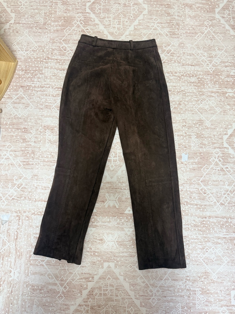 Manier De Voir Brown Pants - Tailored Waistband